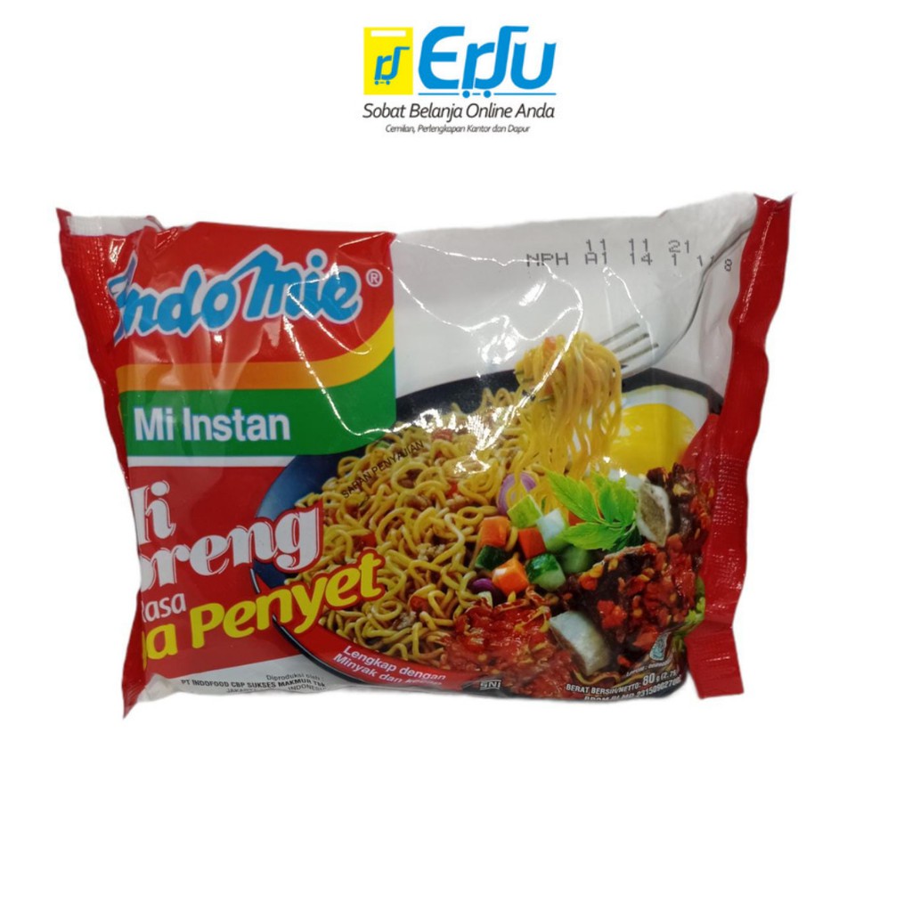 

Indomie Mie Goreng Iga Penyet Kemasan 80 Gram
