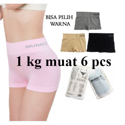 hot promo -MK04-Celana Pendek Wanita Boxer HotPants Munafie