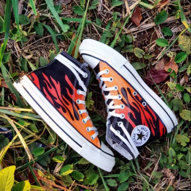 Converse 70s High Flame Black