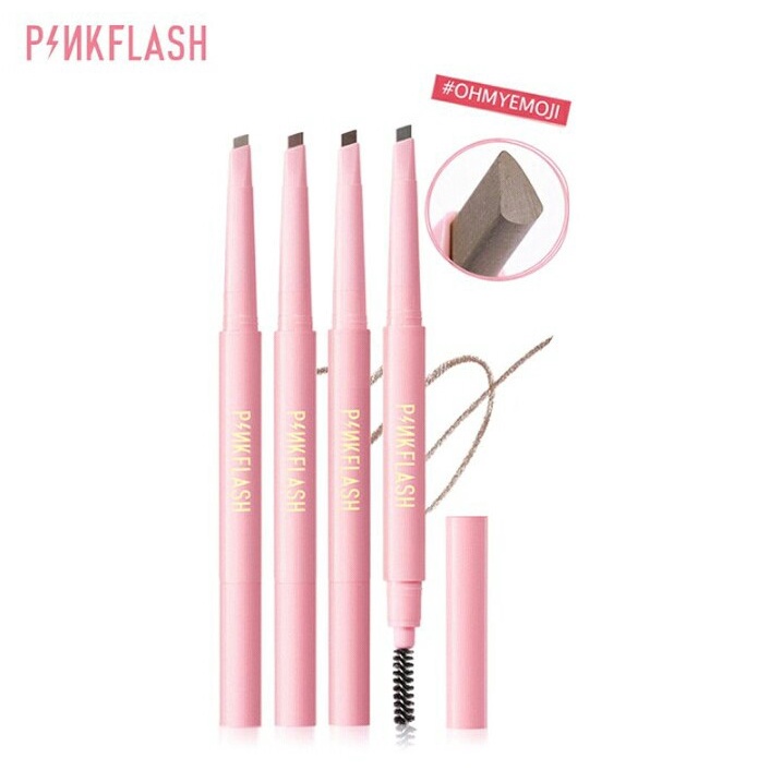 Pinkflash Ohmyemoji Eyebrow Pinkflash Eyebrow Pinkflash Eyebrow Waterproof Pinkflash Pensil Alis Pinkflash Pencil Alis Pinkflash Eyebrow Pink Flash