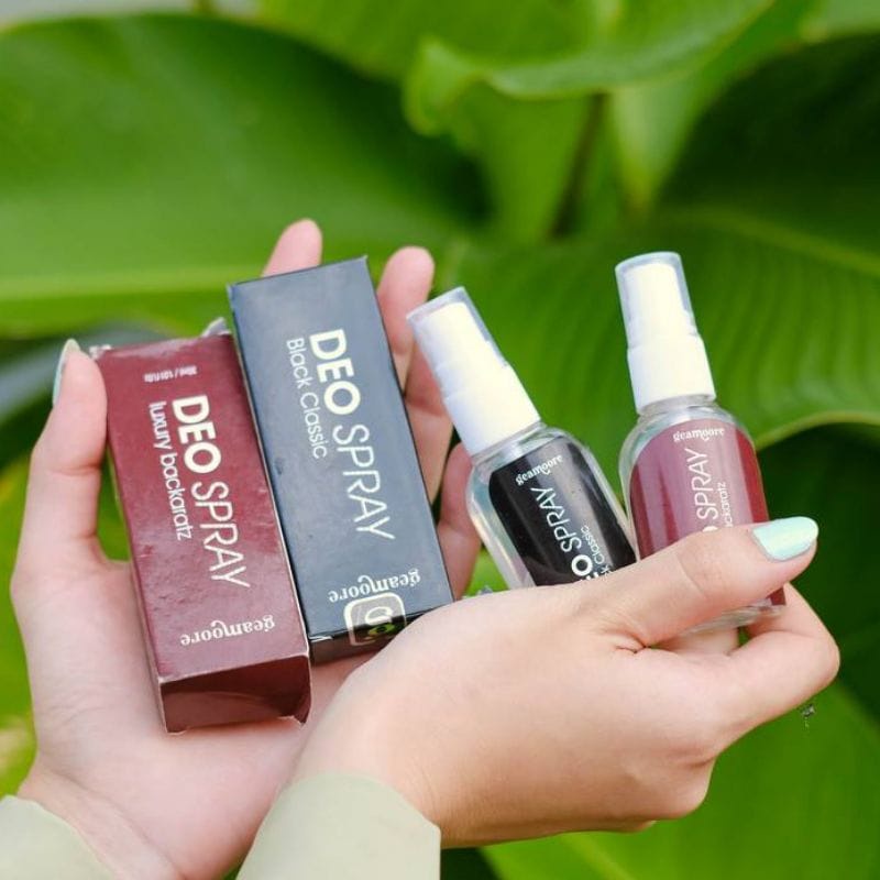 ✿ELYSABETHME✿ Geamoore DEODORANT spray tawas penghilang bau badan deo biang keringat bau  badan ketiak