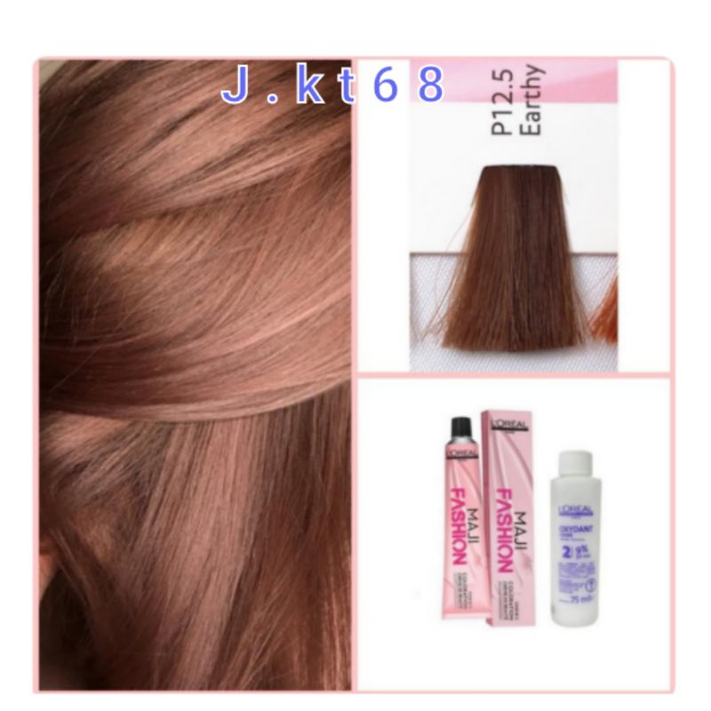LOREAL MAJIFASHION 12.5, HAIR COLOR CAT RAMBUT MAJI FASHION. PEWARNA RAMBUT