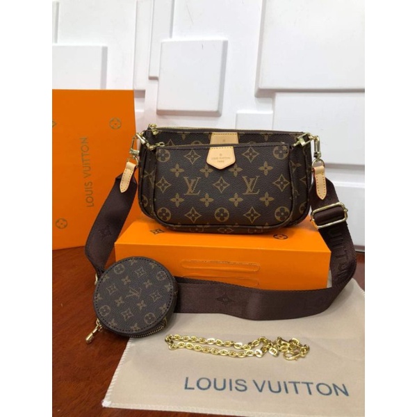 NEW ITEM lv multi pochette 3 set free box magnet