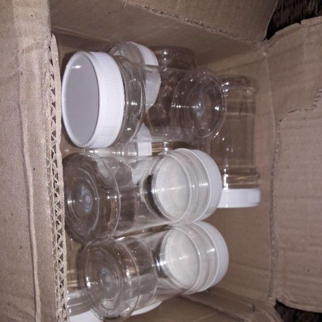 Jar Plastik 150 Ml Tutup Putih Minimal 20 Pcs