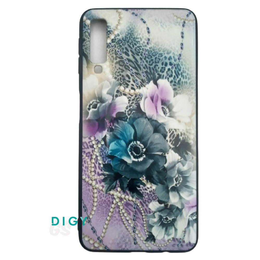 Casing Hp SAMSUNG GALAXY A7 2018 3D Flower Hardcase Fuze case hp Murah korea style