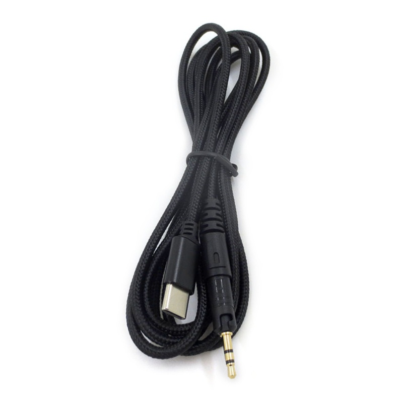 Kabel Adaptor Jack BT Type C Male to 2.5mm Male Untuk Headphone Stereo ATH-M40X M50X M60X M70 Sangat Kompatibel