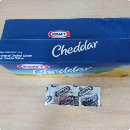 

Keju Kraft Cheddar Repack 250 gr