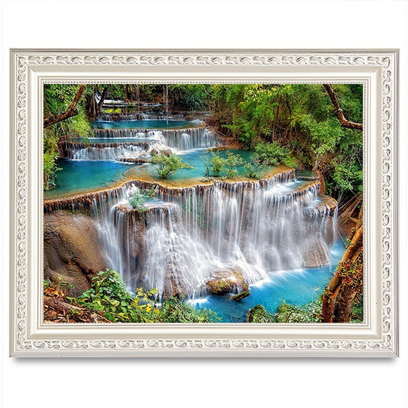 Paling Inspiratif Lukisan Air Terjun 3d Di Tembok - Maengohan