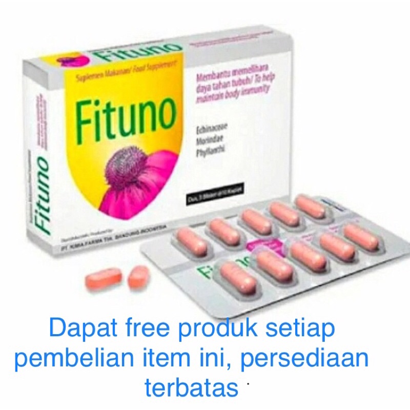 FITUNO SUPLEMEN HERBAL KIMIA FARMA LENGKAP DENGAN VITAMIN B DAN VITAMIN E