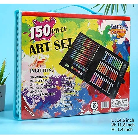 

RB PENSIL WARNA 150PCS - ALAT TULIS SET CRAYON COLOURING SET 150PCS ART