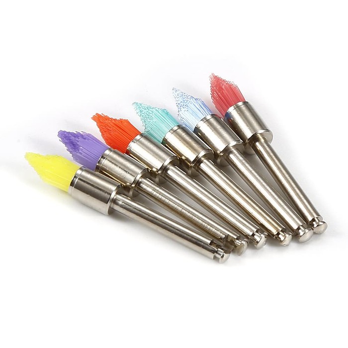 Dental Brush NYLON 4mm Sikat BULU NYLON Taper Type *WB23