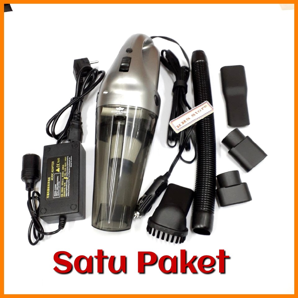 Vacuum Cleaner Penyedot Debu praktis dan Serbaguna vacum mobil vacuum vakum SATU PAKET VACUM+ADAPTOR