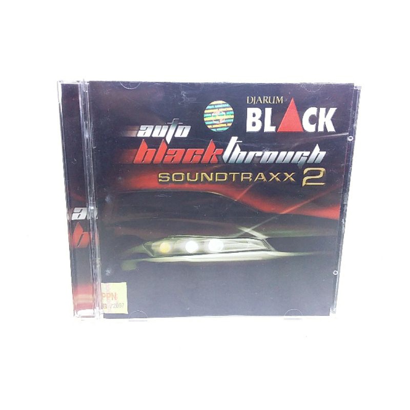 kaset CD Auto black through - ost music hip hop R&amp;B soundtrack