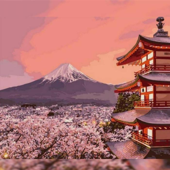 

Art / Diy Painting By Number - Fuji