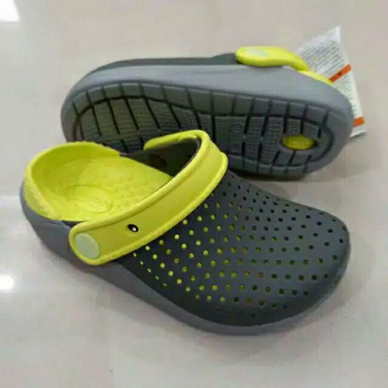 SENDAL ANAK LITERIDE LITE RIDE CLOG KIDS and JUNIOR CROCS SANDAL