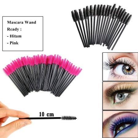 JT - Sisir Kuas Maskara Spoolie Brush Mascara Wand Sikat Eyelash Extention Bulu Mata Alis Eyebrow Make Up Brush Bulu Mata Palsu