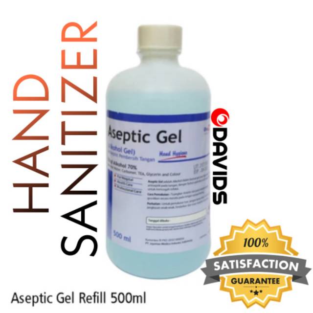 Onemed Hand Sanitizer Aseptic Gel Handsanitizer Antiseptic 500ml