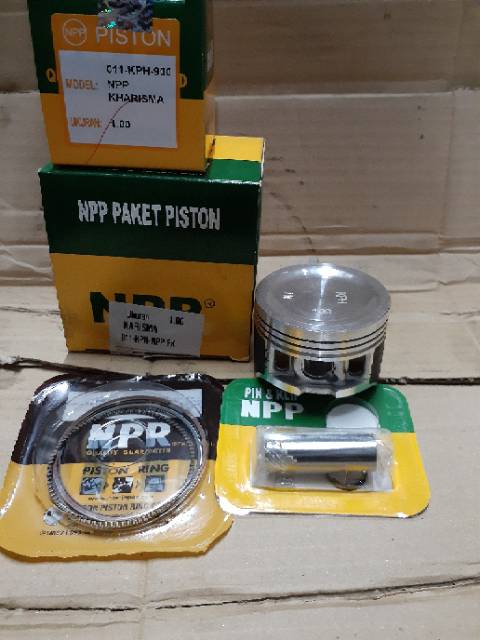 Piston kit karisma.supra x 125 oversize 100 npp