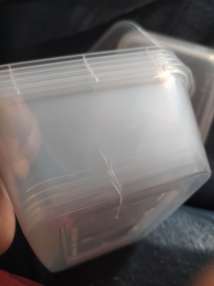 Thinwall Persegi Panjang (rectangle)  750ml/tempat Salad/box Nasi