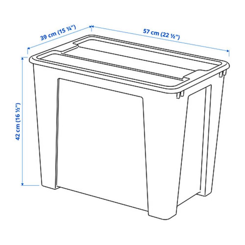 kotak penyimpanan/box plastik/kotak plastik penyimpanan/box penyimpanan