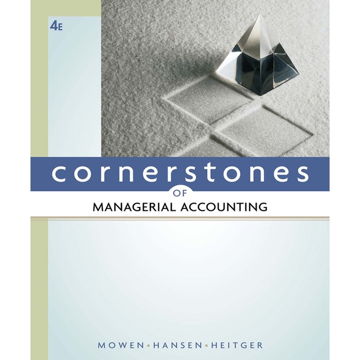 

Buku Cornerstones of Managerial Accounting - HARD COVER