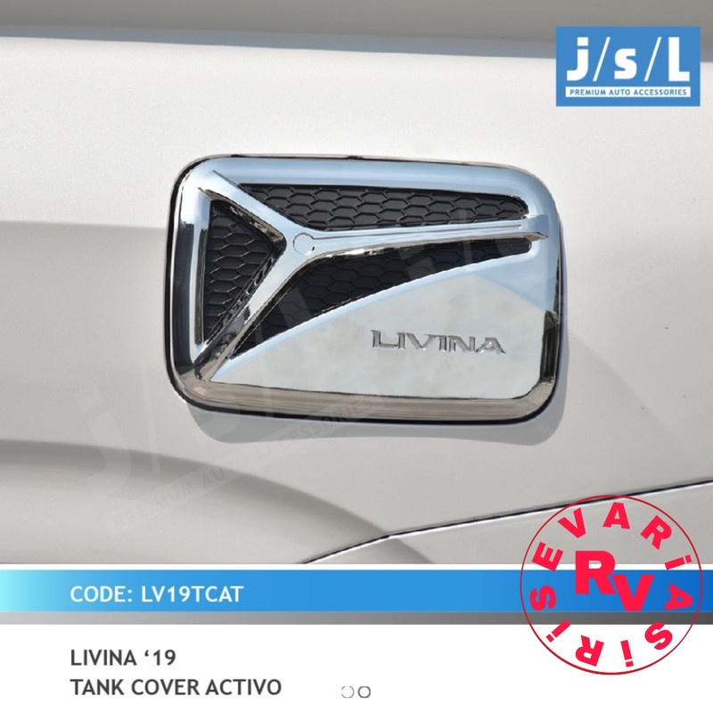 Garnis Tank Cover Chrome Activo All New Livina 2019