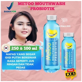 Jual METOO Mouthwash Obat Kumur Probiotik Double Mint Fresh Mint Plus ...