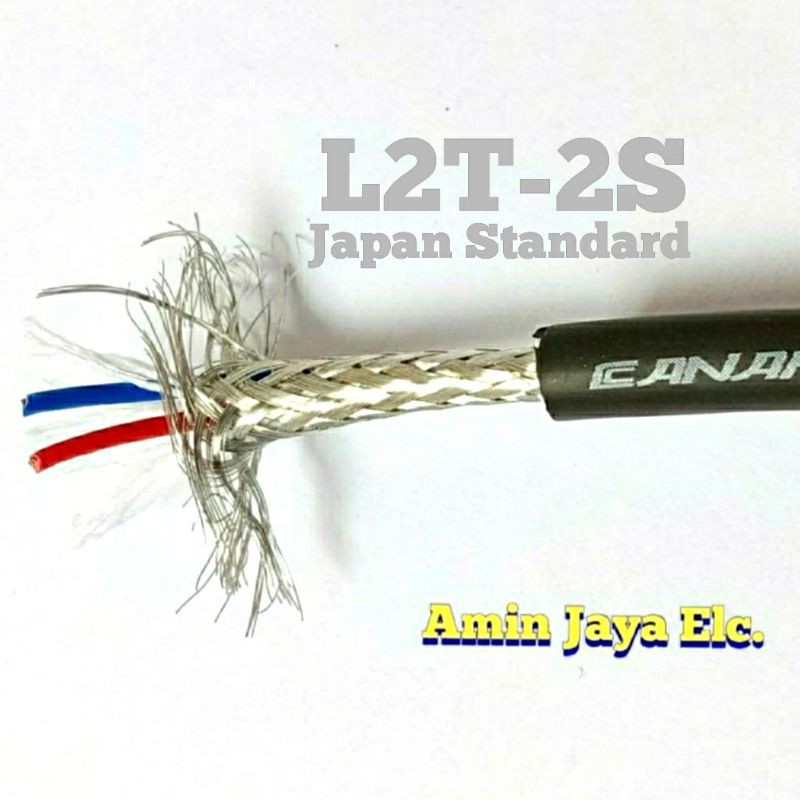 Kabel XLR canon male to female kabel canare 3 pin