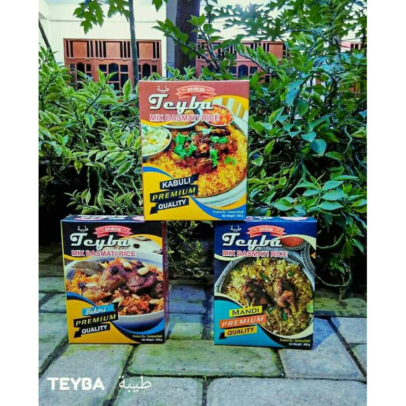 

Teyba Nasi Basmati/Nasi Bukhori/Kabuli/Mandi/Biryani