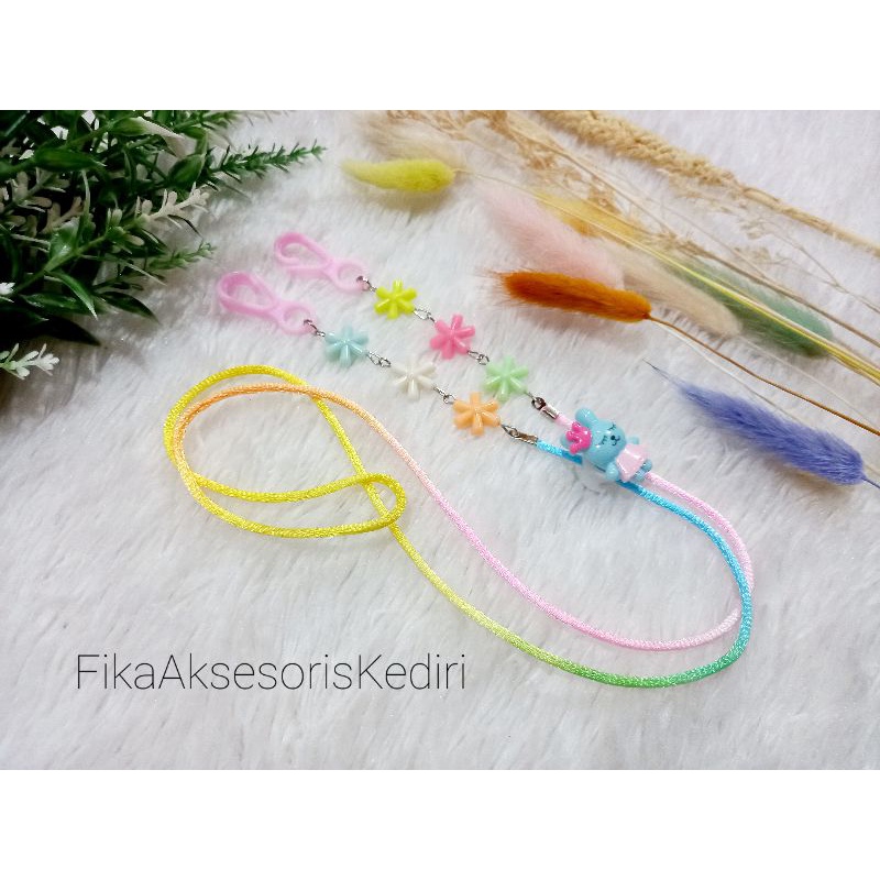 Strap Masker Anak / Strap Masker Anak Lucu / Strap Masker Anak 2in1 /Pengait masker anak