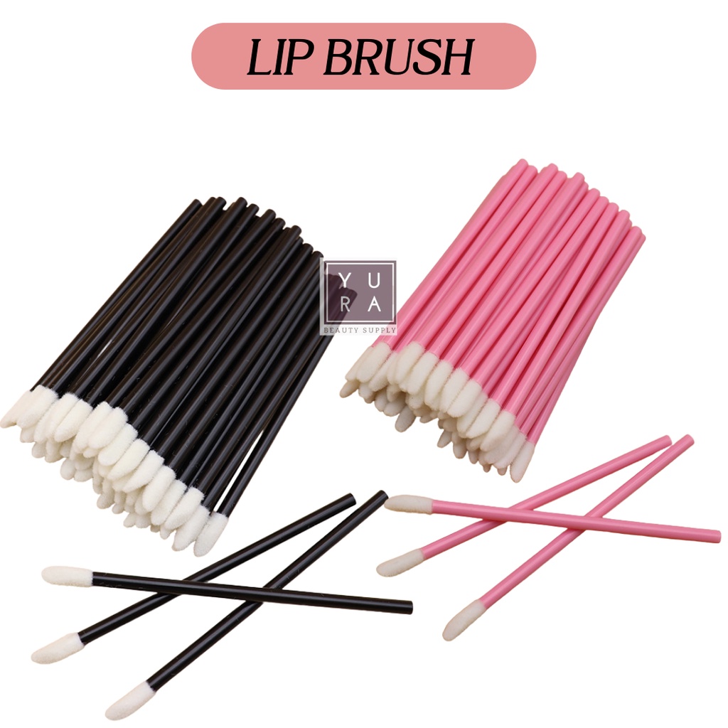 LIP BRUSH SULAM BIBIR / kuas lip stick disposable