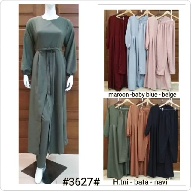 Setlong tunik muteki