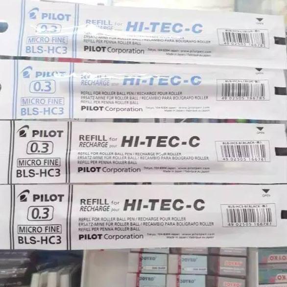 

(GGP➷) refill Hitec pilot 0.3 0.4 0.25 mm pen makna hitam dan biru refill hi tech pilot satuan isi ulang hi tech YHBest Seller ⌒) ★★
