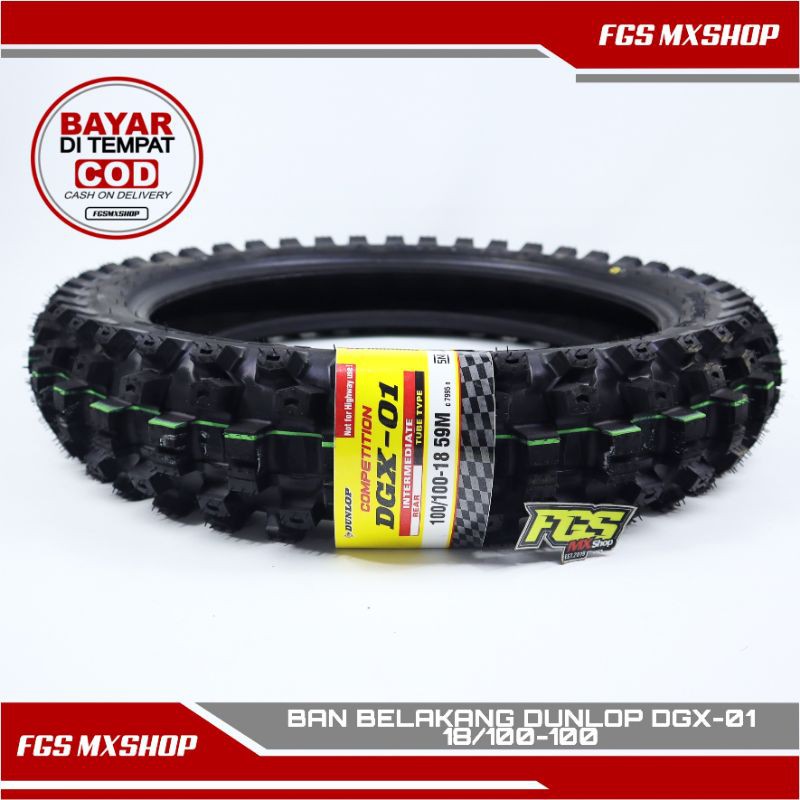 BAN LUAR CROS TRAIL DUNLOP DGX 01F BAN DEPAN DUNLOP UKURAN 18