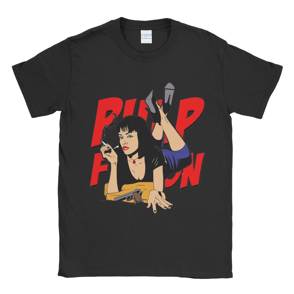Baju Kaos Tshirt Sandra Pulp Fiction
