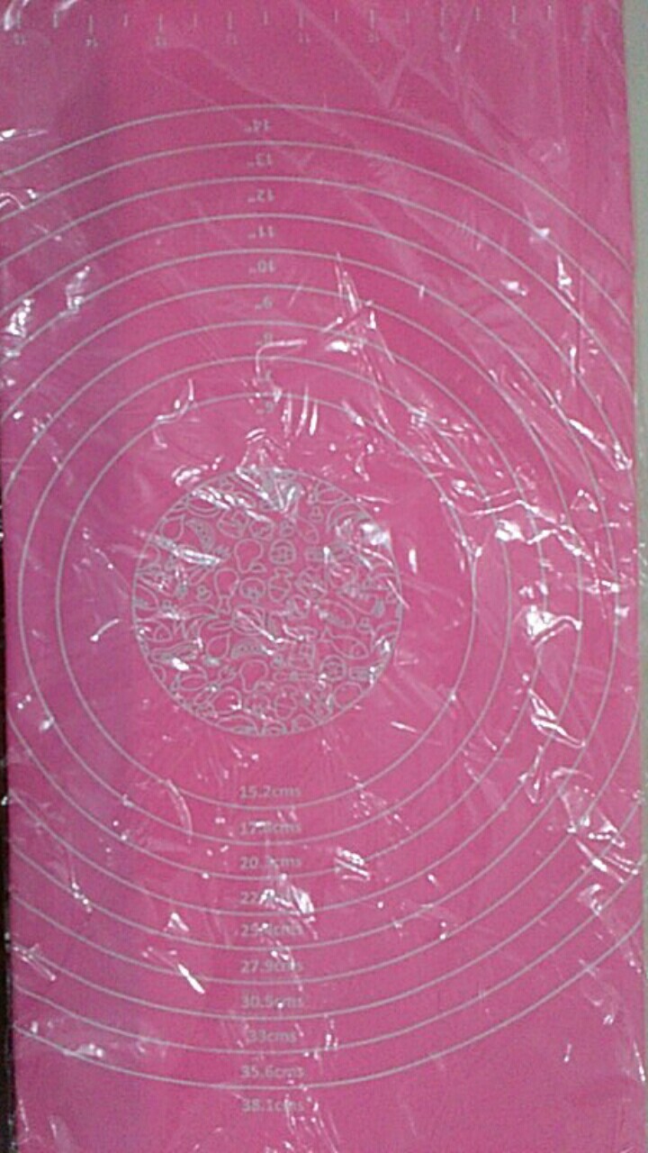 Non-stick Silicone Baking Rolling Mat, Cookies Rolling Pad With Measurement 65cm X 45cm