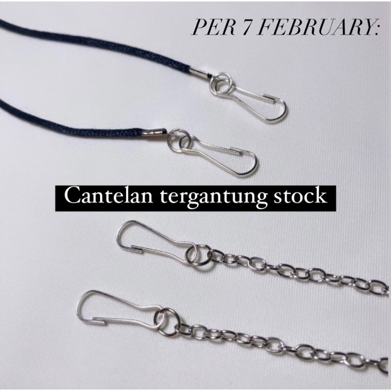 tali masker / rantai masker / gantungan masker / lanyard masker / strap masker / tali kacamata