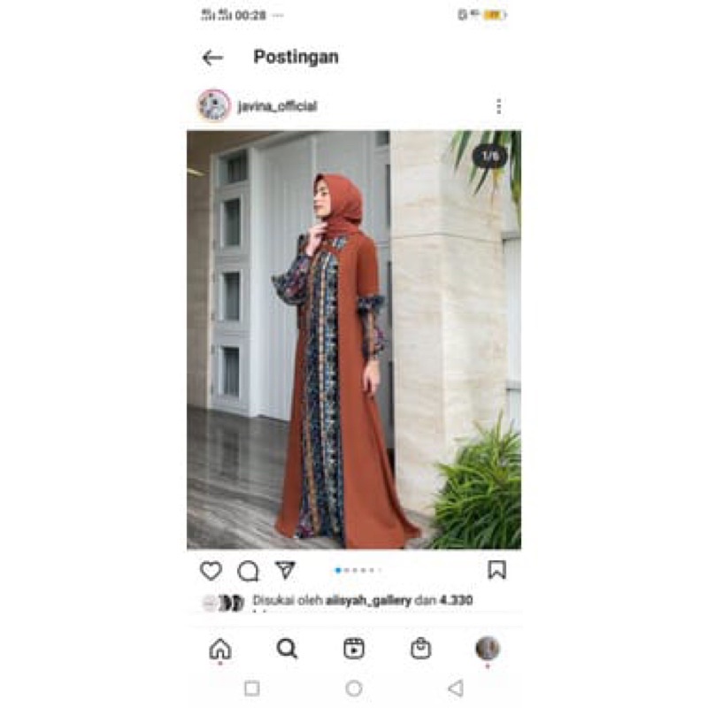 Preloved javina Adiba Dress