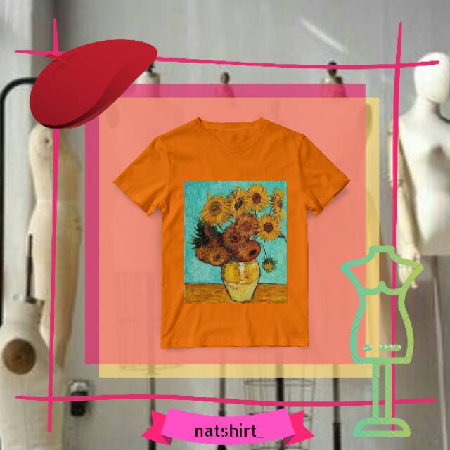 

TSHIRT AESTHETIC VAN GOGH PAINTING ART