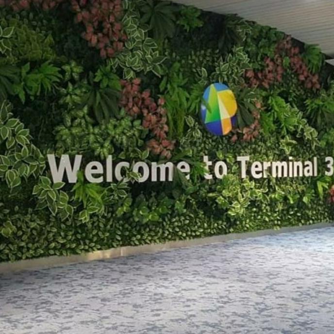 

Vertical Garden Artificial | Taman Vertikalal Sintetis | Green Wall |