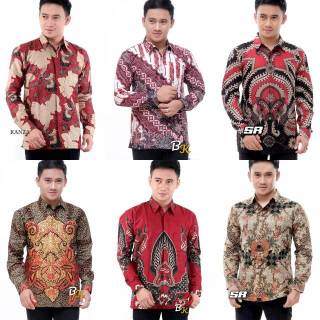 BIG PROMO 8 8 SHOPEE  KEMEJA  BATIK PRIA MURAH BEST SELER M 