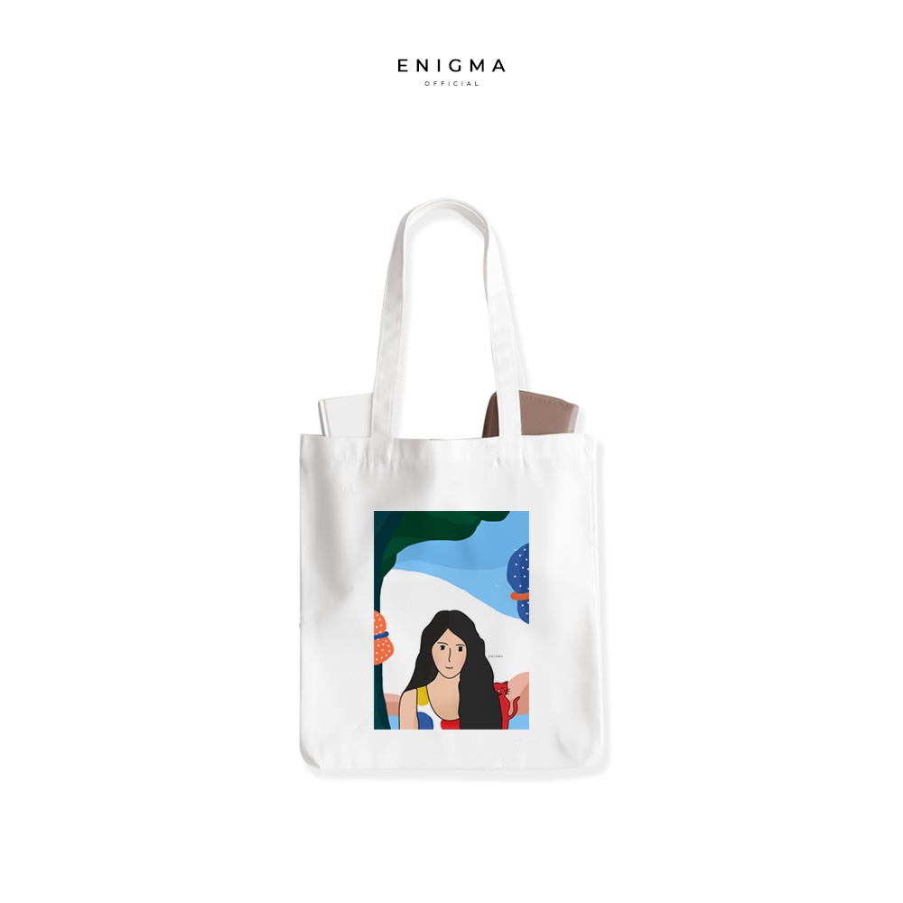 SALE TOTEBAG KANVAS ORIGINAL ENIGMA TOTEBAG KANVAS TOTEBAG WANITA TAS TOTE