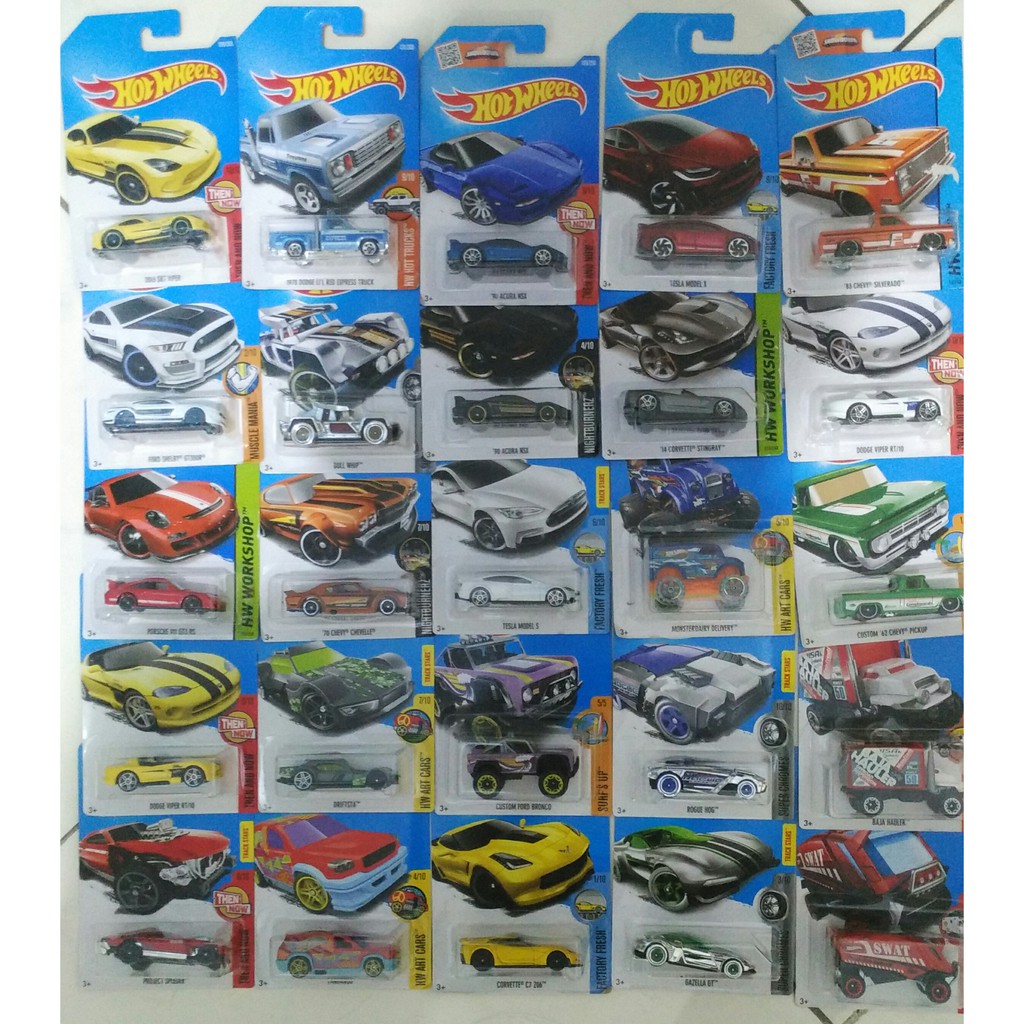 Jual Mobil Hotwheels Murah For Collection " REAL CAR ONLY " Ori Mattel ...