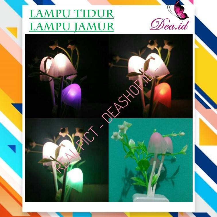 [DEASHOP] [LAMPU TIDUR/LAMPU TUMBLR/LAMPU JAMUR) Lampu SMART LED mushroom