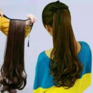 Ponytail Ikat - Ikat rambut Palsu Kuncir Kuda