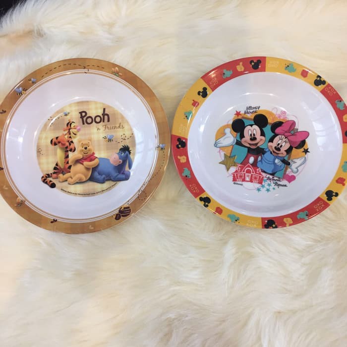 Piring Makan Anak/ Piring Makan Mickey / Piring Makan Melamin