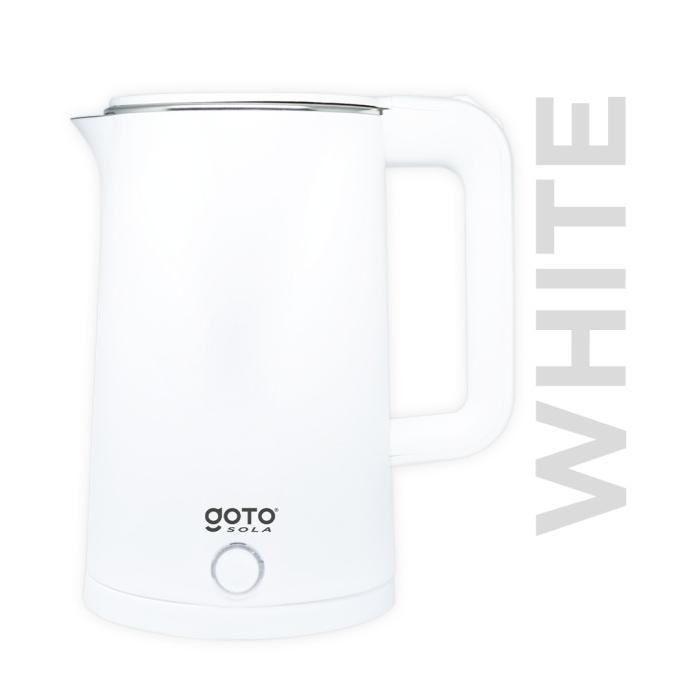 Goto Sola Electric Kettle Teko Listrik Pemanas Air Stainless Steel