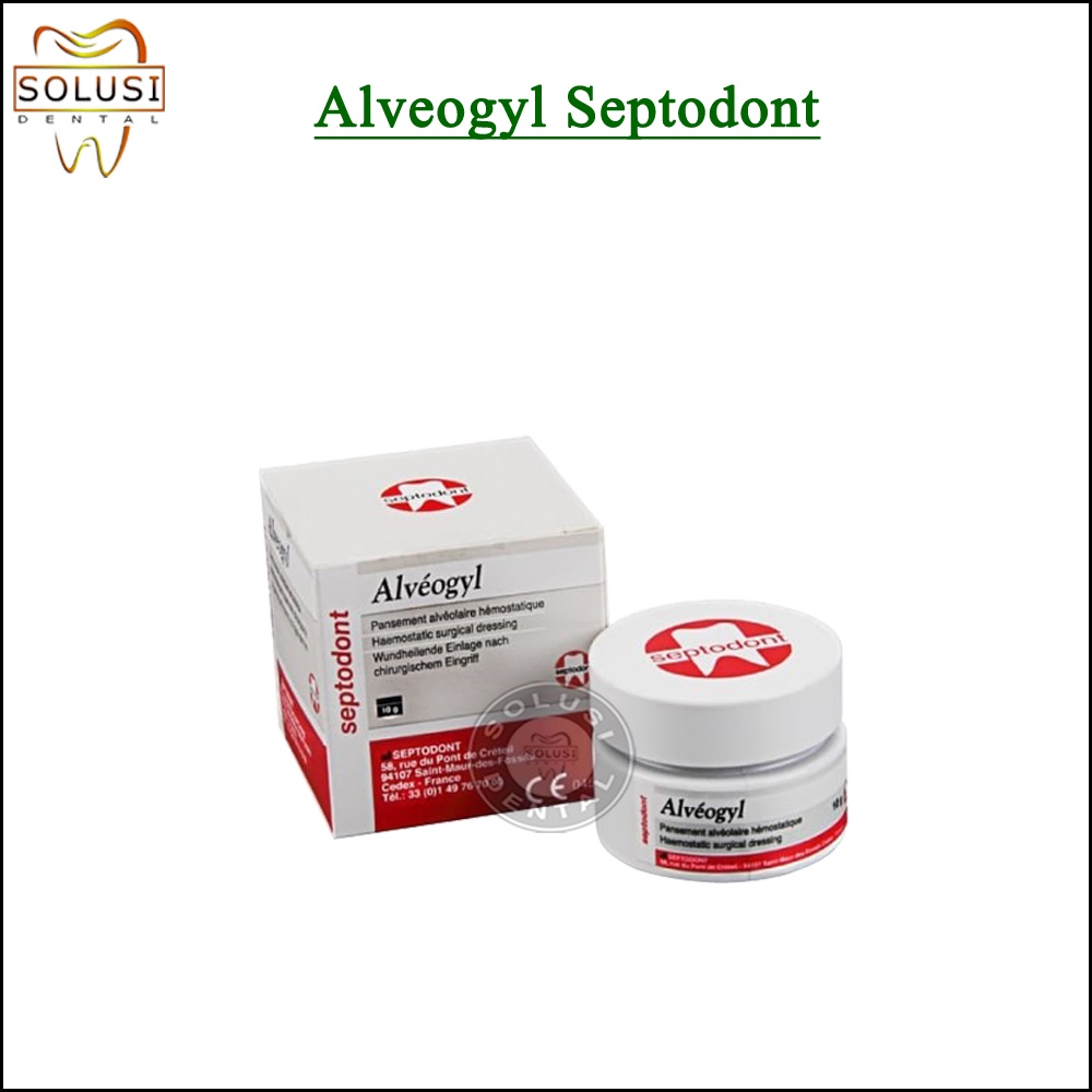 Alveogyl Septodont Alvanes Alvogyl 10 G