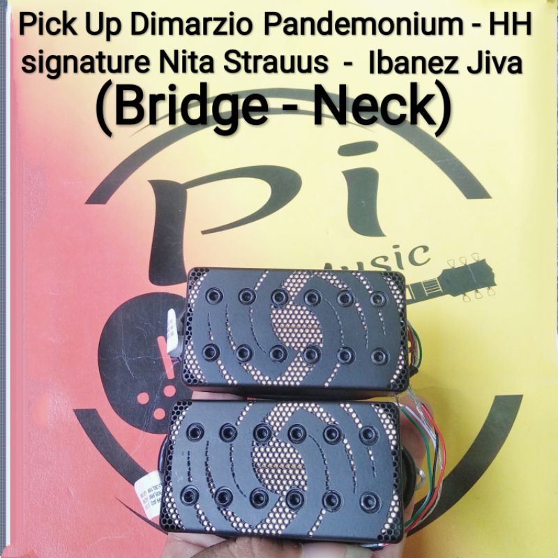 Pickup Dimarzio Pandemonium - HH. posisi Bridge dan Neck