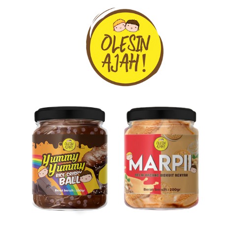 

Promo OlesinAjah Selai Yummy yummy 200Gr + Marpii 200Gr